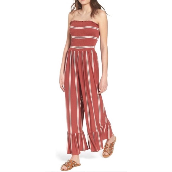 nordstrom striped jumpsuit